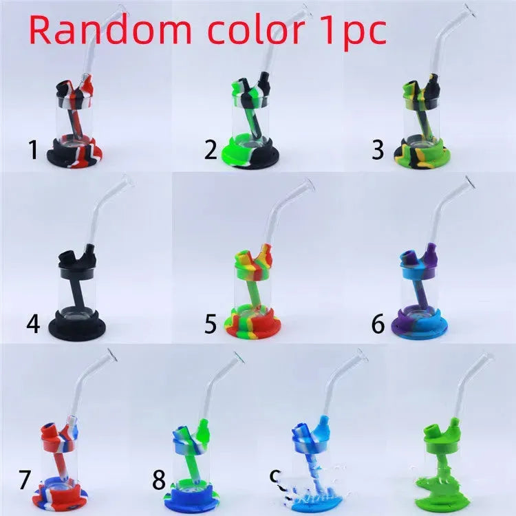 Long Mouth Glass Hookah Food Grade Silicone - EX-STOCK CANADA