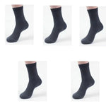 Socks men's new bamboo fiber men's business socks - EX-STOCK CANADA
