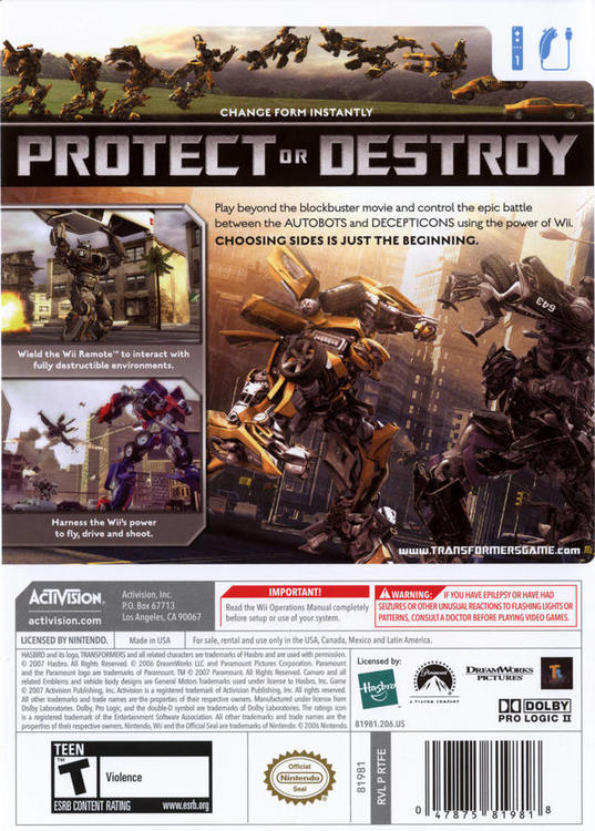 Transformers: Ultimate Battle Edition 