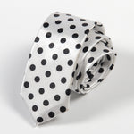 Men's Narrow Plaid Tie – Slim Arrow Polyester Necktie for Business & Formal Wear | Canada & USA