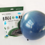 Blue Retro Balloon Wedding & Birthday Party Decorations – Colourful Vintage Balloon Set