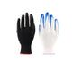 Gants en latex résistants à l'usure imprégnés de nitrile 