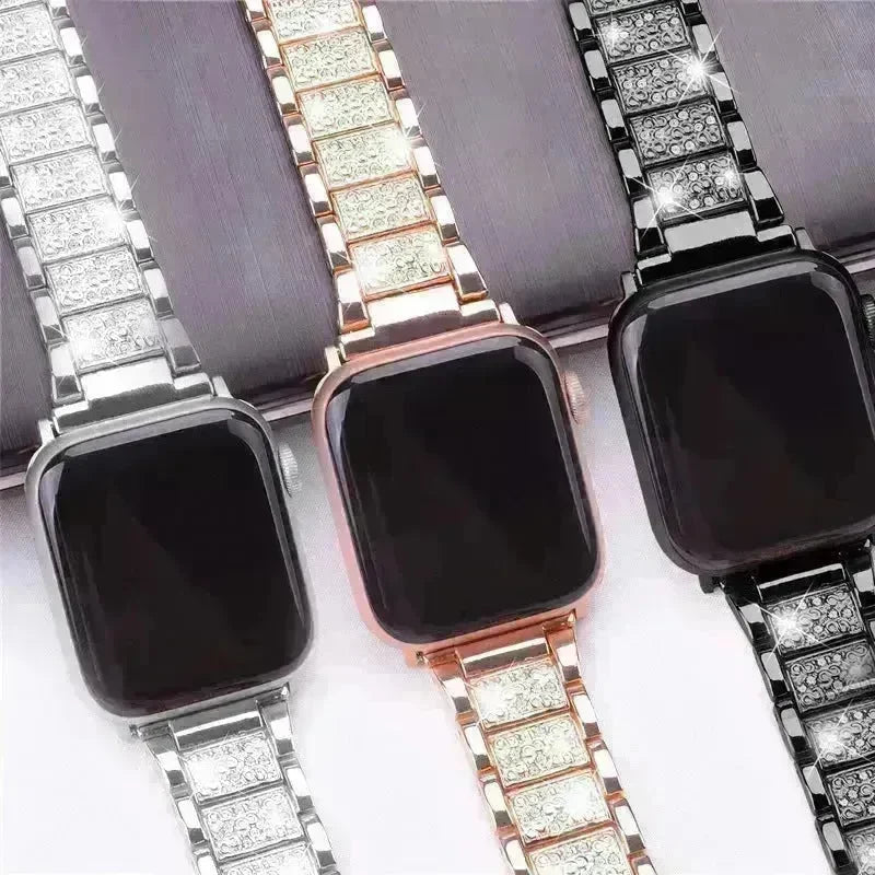 Female Jewelry Chain Watch Strap Bracelet Wrist band suitable for Apple Watch - EX-STOCK CANADA