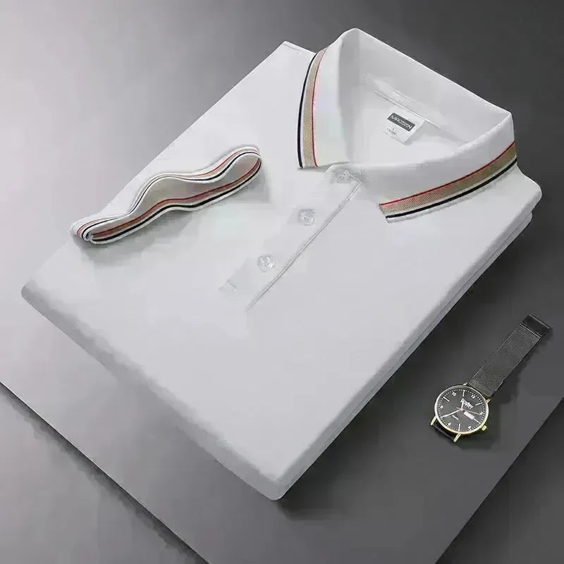 Summer Men's Polo Shirt Lapel T-shirt Collar T-shirt for Men - EX-STOCK CANADA