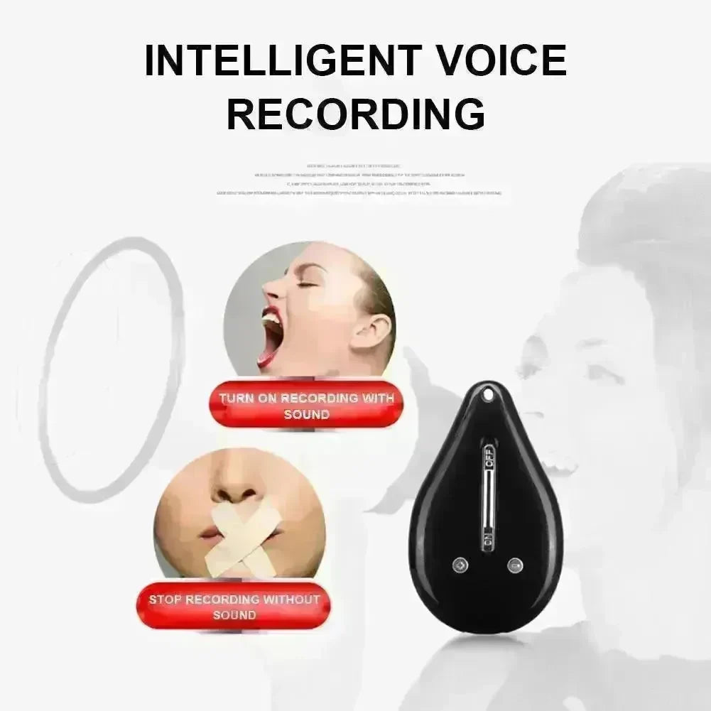 STTWUNAKE mini hidden voice recorder Professional Digital 8GB HD noise reduction Time stamp Spy voice recorder Built-in battery EX-STOCK