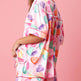 Satin Printed Two-piece Suit Pajamas For Women - EX-STOCK Canada