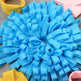 3D multicolored snuffle mat 