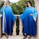Large Size Women's Muslim Fashion Soft Satin Bat Dress - EX-STOCK Canada