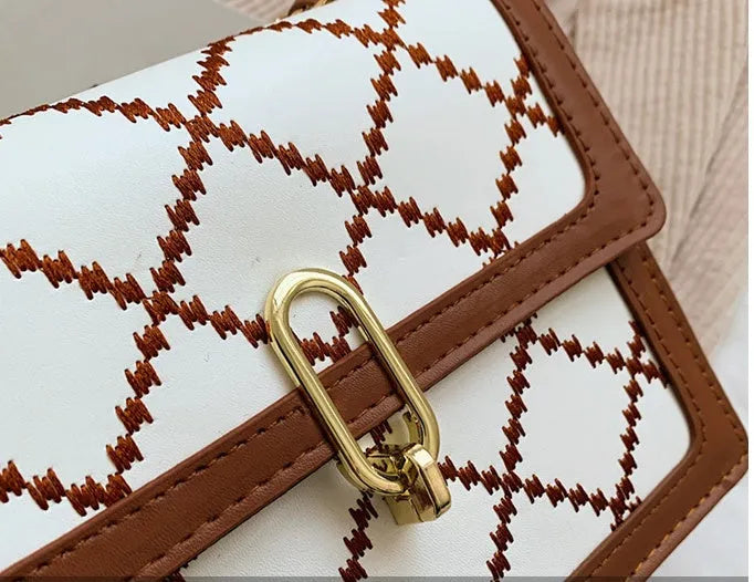 Women Shoulder Chain Mini Crossbody Square Bag - EX-STOCK CANADA