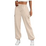 Women's Sweatpants Fleece Lined Baggy Athletic Jogger Trousers With Pockets Fall Casual Trendy Cargo Pants Fall Outfits EX-STOCK Canada 