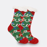 Christmas Women's Thickened Fleece-lined Room Socks EX-STOCK Canada 