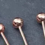 Pelocas de cóctel Pelabezas para bebidas de martini