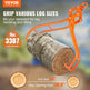 Timber Claw Hook, 36 Inch 4 Claw Log Grapple For Logging Tongs, Swivel Steel Log Lifting Tongs, Eagle Claws Design With 3307 Lbs 1500 Kg Loading Capacity For Tractors, ATVs, Trucks, Forklifts EX-STOCK