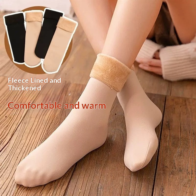 Womens Snow Socks For Fall And Winter | EX-STOCK product gallery photo 3