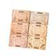 Baroque Fantasia Wooden Seal Set – Decorative Notebook Stamp Paintings (6 Designs)