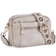 Daily Matching PU Leather Business Commute Zipper Crossbody Bags for women - EX-STOCK CANADA