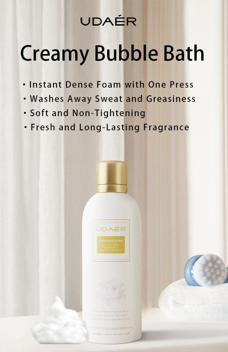 Cream Bubble Bath, Hydrating Shower Gel, Long-lasting Fragrance, Fragrance Body Mousse EX-STOCK