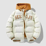 Teens Hooded Cotton Winter Coat American School Boys Sports Jackets - EX-STOCK CANADA
