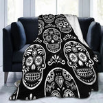 Halloween Witch Blanket Flannel Blanket EX-STOCK Canada 