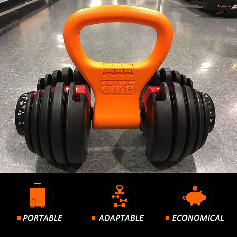 Kettle bell adjustable handle dumbbell pot handle clip power piece fitness accessories 
