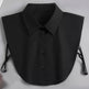 Men's Formal Decorative Shirt Collar – Polyester, 5 Colors | Canada & USA