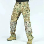 P40 Tactical Knee Pads Men Cargo Pant Trousers Training Military Fans Wear-resistant Breathable Multi-pocket - EX-STOCK CANADA
