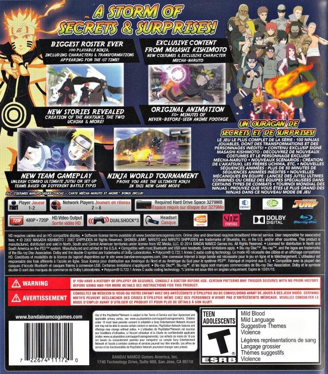 NARUTO SHIPPUDEN - ULTIMATE NINJA STORM REVOLUTION 