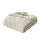 Fringed Knitting Blanket Wool Blanket EX-STOCK Canada 