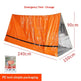 Portable Emergency Survival Tent – 240 × 150 cm, 3 Colours