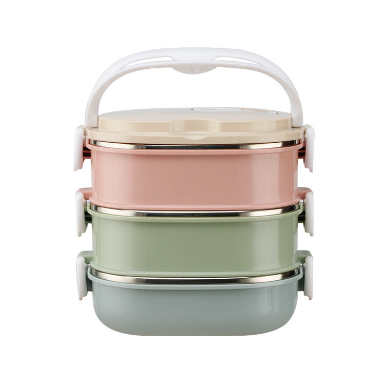 Stainless steel lunch box EX-STOCK