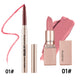 PHOFAY lip product set including lipstick, lip liner, and swatch on a white background