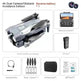 UAV Optical Flow Dual Camera Drone 480p Camera Obstacle Avoidance Aerial Photography Foldable Quadcopter EX-STOCK