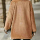 Plaid Woolen Coat Fashion Lapel Single-breasted Mid-length Coat Women's Clothing - EX-STOCK CANADA