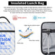 Lunch Bag For Kids - Customized, Best gift to kids in Back to school. EX-STOCK