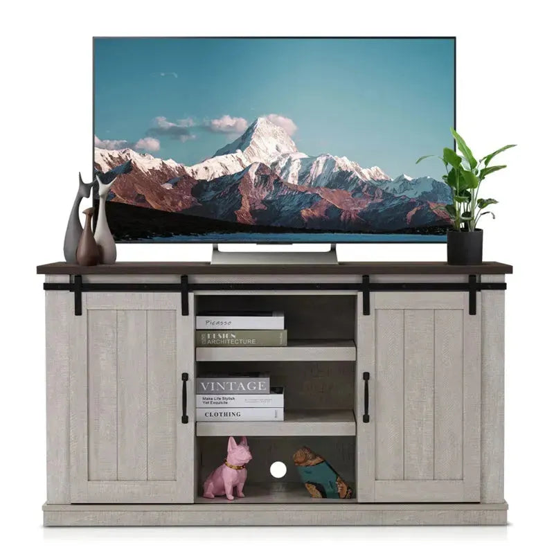 Vintage Home Living Room Wooden TV Cabinet - EX-STOCK CANADA