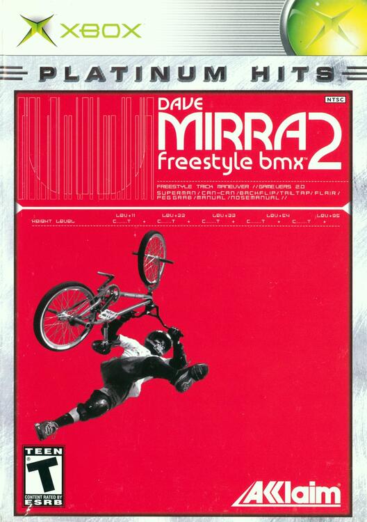 Dave Mirra Freestyle BMX 2 [Platinum Hits] 
