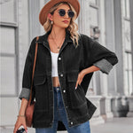 New Versatile Slimming Retro Classic Loose Denim Jacket Top Wish Women EX-STOCK Canada 