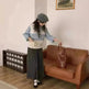 Cashmere Sleeveless V-neck Knitted Sweater Vest top for women - EX-STOCK CANADA