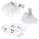 Set Of 3Pcs Halloween Light Decorations Total 50 LEDs 24ft Halloween String Lights Colorful 3D Skeleton Ghost String Lights Gauze Skull String Lights Spooky Hands String Lights For Indoor Outdoor Part - EX-STOCK Canada