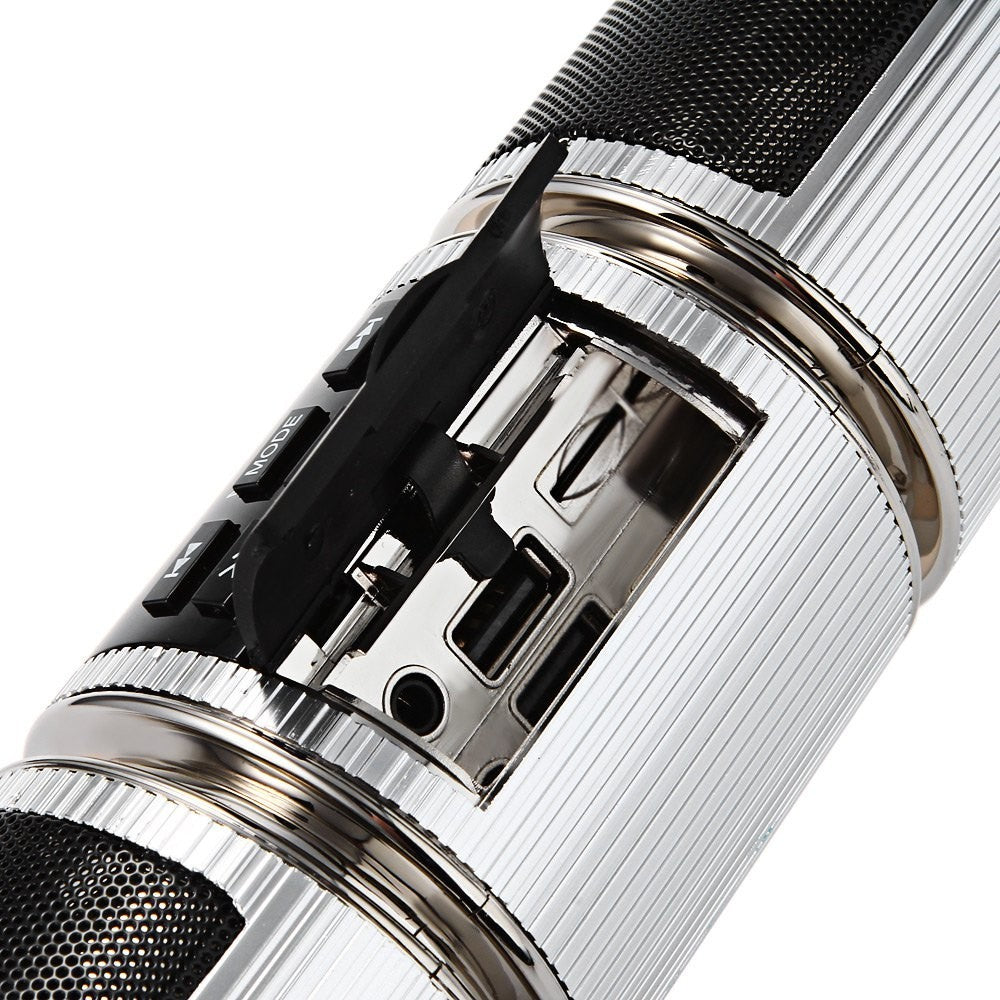 Motorcycle MP3 Music Player Speakers Motorbike Bluetooth Stereo Speaker FM Radio Waterproof Adjustable Bracket Audio Player EX-STOCK Canada 