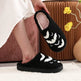 Funny Bat Slipper Halloween Pumpkin Flat Indoor House Shoes For Women Men Soft Plush Cozy Horror Fashion Halloween Gifts EX-STOCK