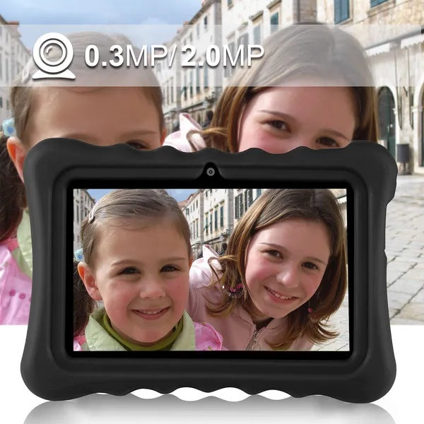 Shock-resistant Silicone Snap-on Case With Stand For 7' Tablets EX-STOCK