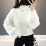 Autumn And Winter Lantern Sleeves Loose Sweater | EX-STOCK product gallery photo 5