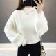 Autumn And Winter Lantern Sleeves Loose Sweater | EX-STOCK product gallery photo 5