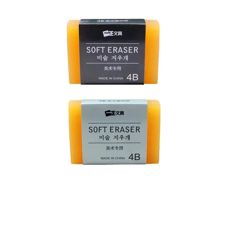High Quality 4B Pencil Eraser Big Art Plastic Rubber for Artist Pencil Sketch Student Stationery Eraser School Office Supply - EX-STOCK CANADA