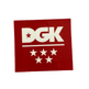 DGK Sticker 3" 5 Star - EX-STOCK Canada