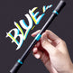 Blue Pen Spinning Trick Pen – Finger Flexibility Training Toy for Students & Beginners