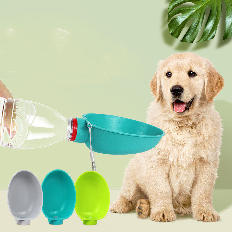 Portable Dog Drinking Bowl Outdoor Water Feeding Pet Outside Water Cup Dog Kettle For Small Breeds Dogs Pets Products EX-STOCK Canada 