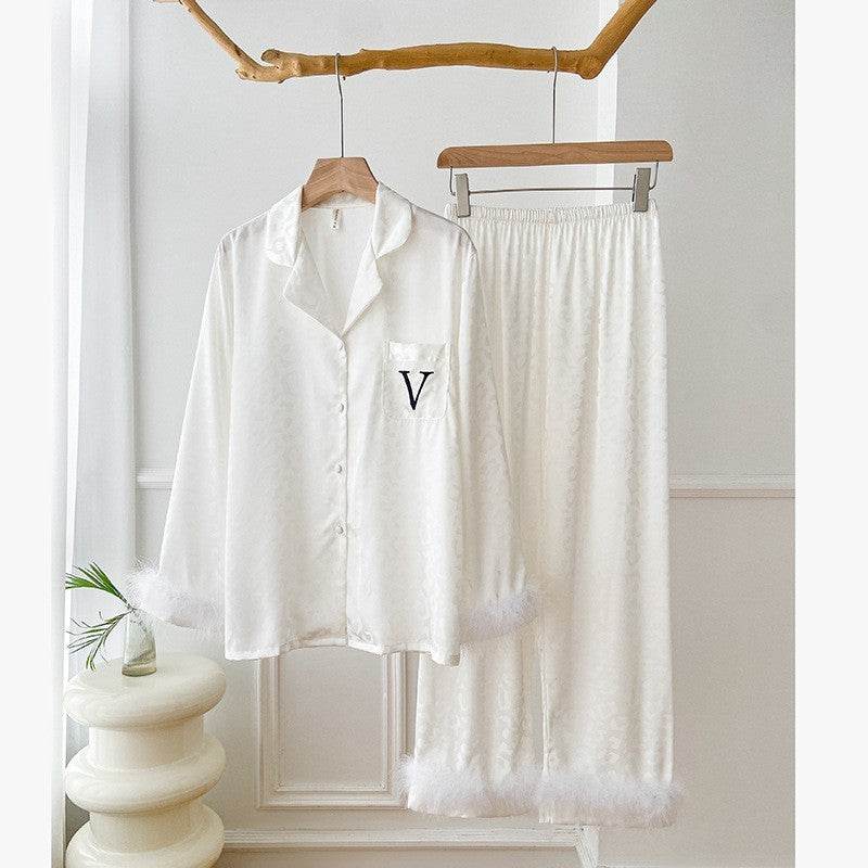 Feather Model Loose Pajamas For Women - EX-STOCK Canada