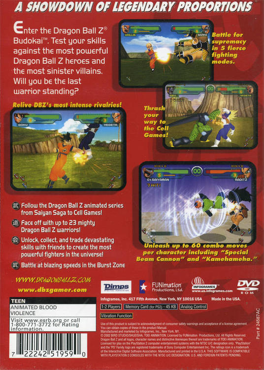 Dragon Ball Z: Budokai [Más Grandes Éxitos] 